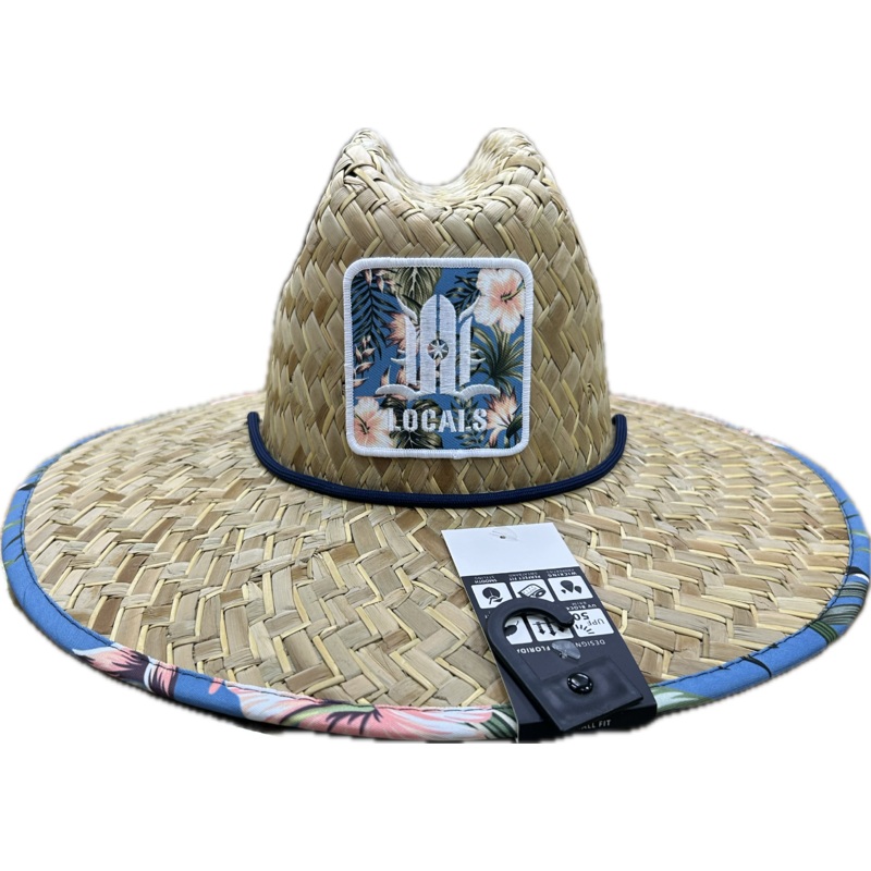 LOCALS EPERNAY SLATE STRAW HAT