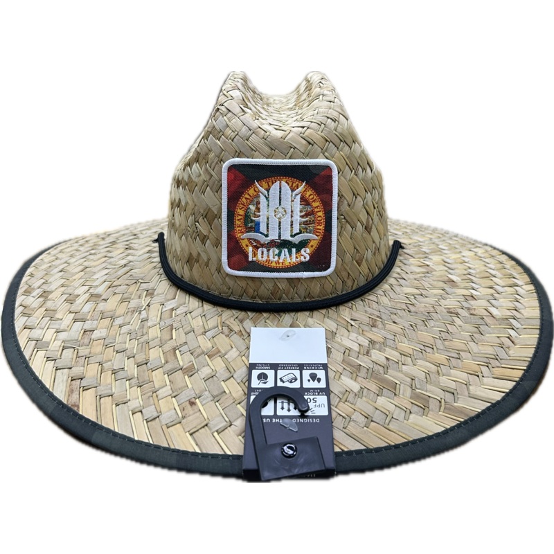 LOCALS FLORIDA 1845 DARK STRAW HAT