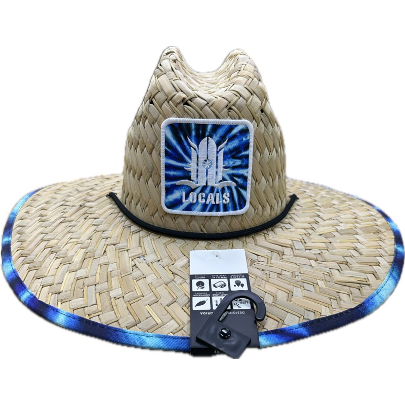 LOCALS RADIAL ROYAL STRAW HAT