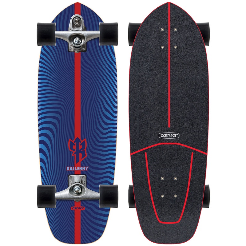 CARVER RAW C7 31.25" KAI LENNY POWERLINE SURFSKATE COMPLETE