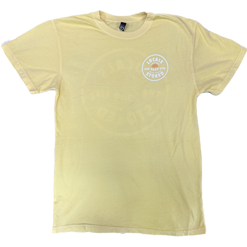 LOCALS MENS GOOD LIFE CIRCLE INSPIRED DYE BLONDE