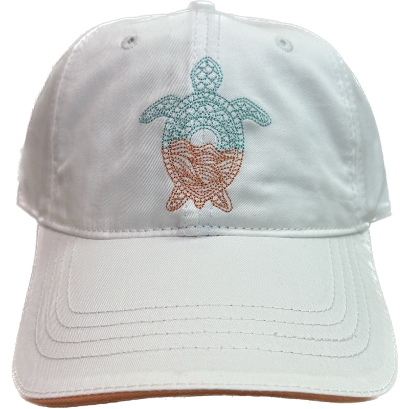 LOCALS WOMENS SUNRISE TURTLE STRAPBACK CAP