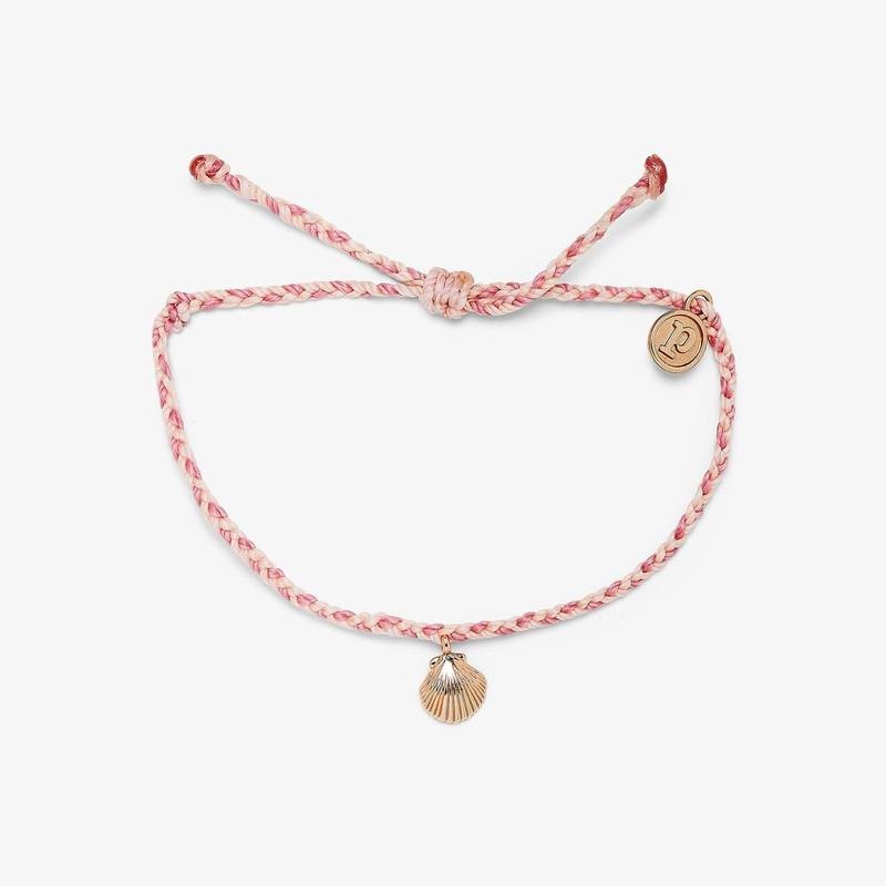 Pura Vida - La Concha Rose Gold Bracelet - Pink