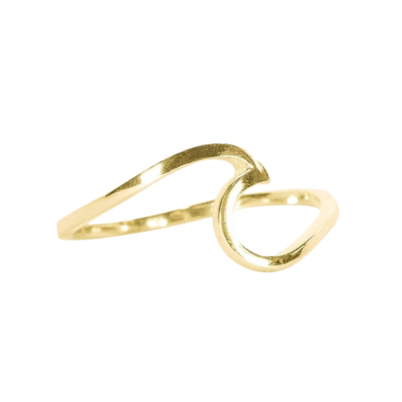 Pura Vida - Wave Ring - Gold