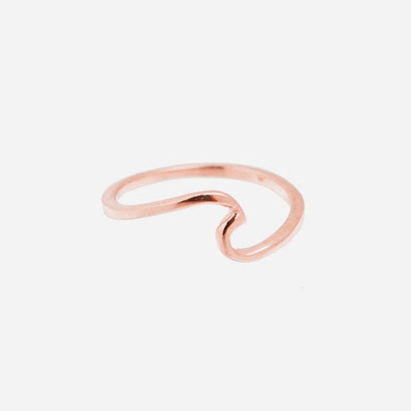 Pura Vida - Wave Ring - Rose Gold