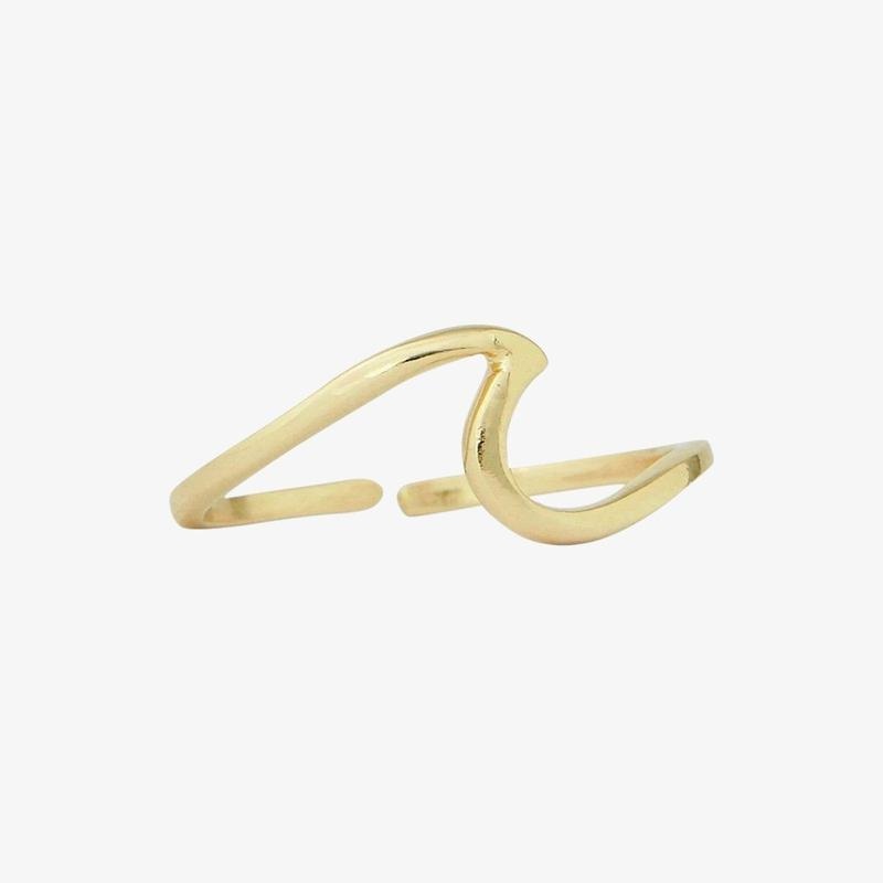 Pura Vida - Wave Toe Ring - Gold