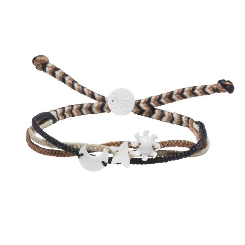 Wanderer - Sun Moon Star Trio Bracelet