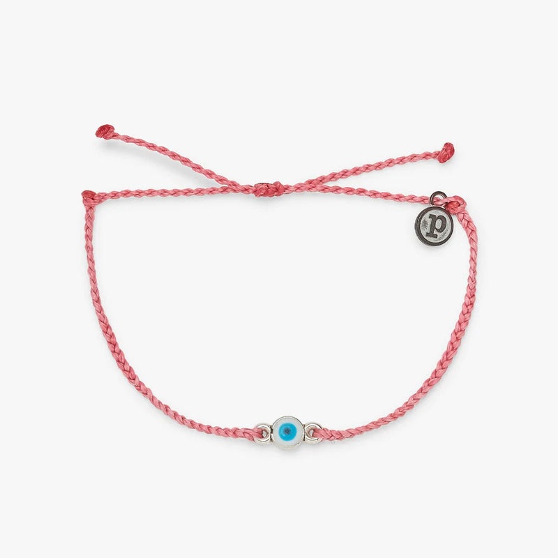 Pura Vida - Eye Bead Charm Petal Pink