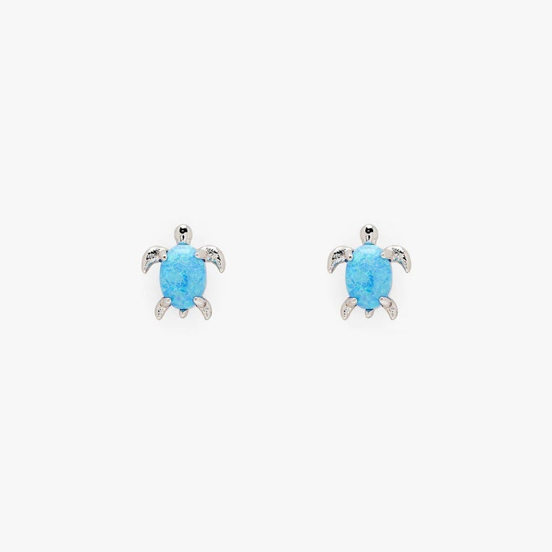 Pura Vida - Opal Sea Turtle Earring
