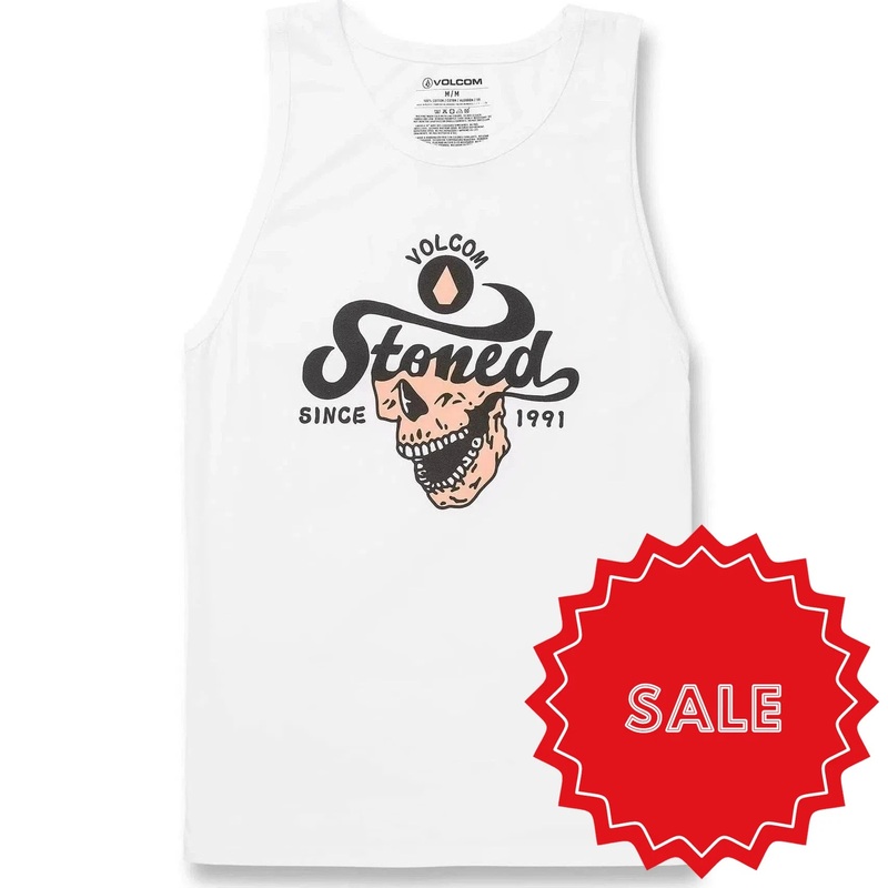 Volcom - Stoned2Thebone Tank - T-Shirts - Men