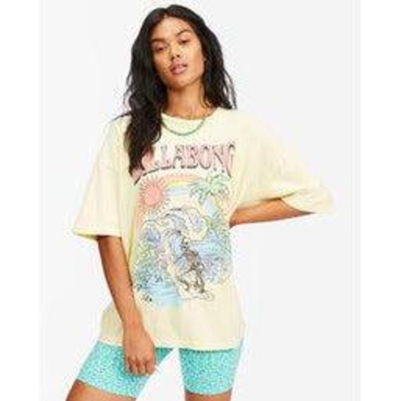 Billabong - Over The Rainbow Boyfriend T-Shirt - Women