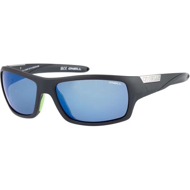 O'neill Sunglasses - Barrel 2.0 - Matte Black / Blue Mirror Polarized