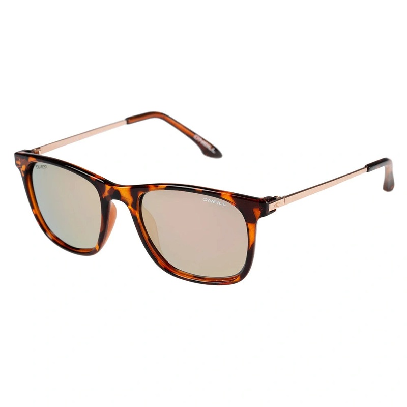 O'neill Sunglasses - Bells 2.0 - Gloss Tort / Gold and Pink Mirror Polarized