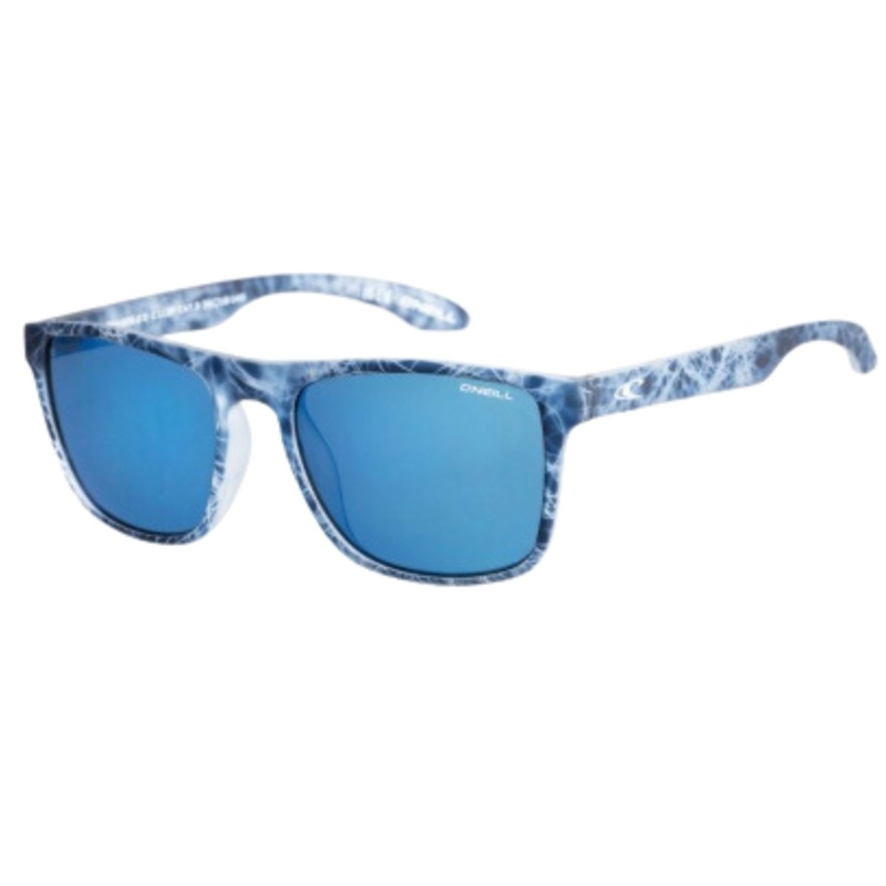 O'neill Sunglasses - Chagos 2.0 - Matte Blue Water / Dark Blue Mirror Polarized