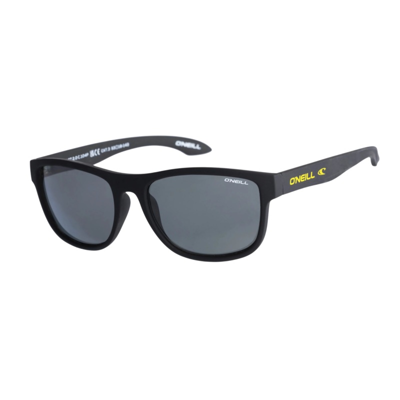 O'neill Sunglasses - Coast 2.0 - Rubberized Matte Black / Smoke Polarized