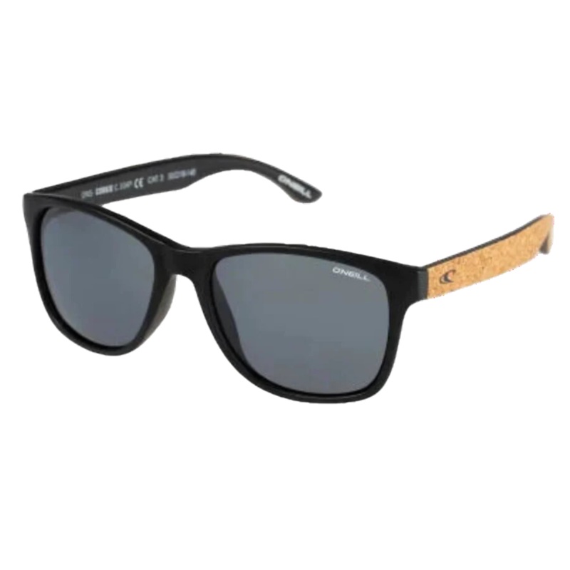 O'neill Sunglasses - Corkie 2.0 - Matt Black / Cork / Smoke Polarized