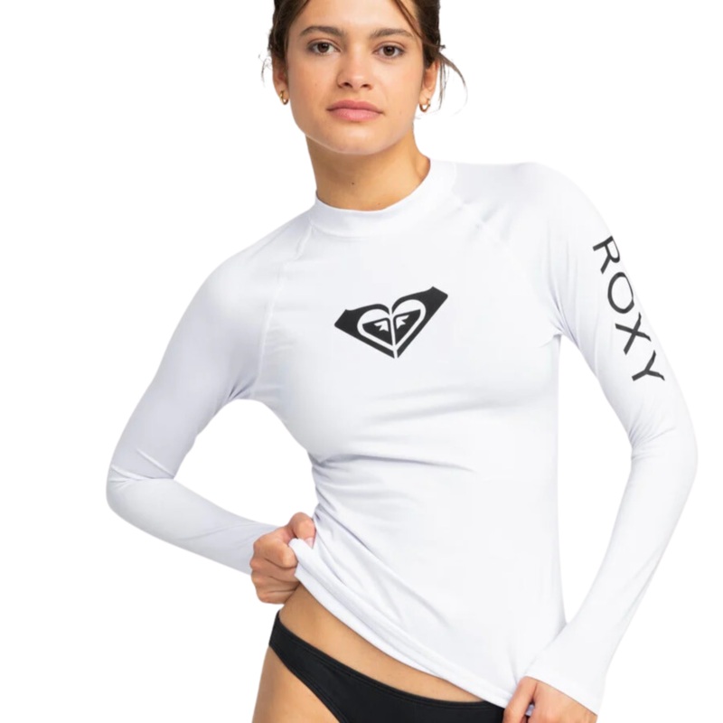 Roxy - Whole Hearted Long Sleeve - Rash Guards - Womens