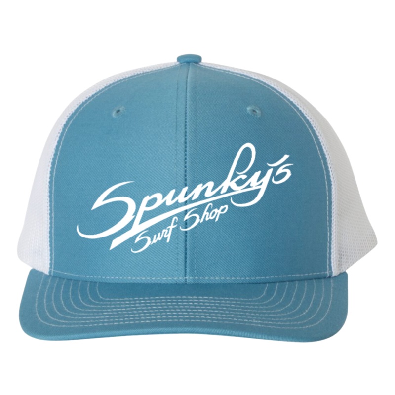 Spunky's - Colombia Blue Trucker - Hat - Spunky's Embroidery