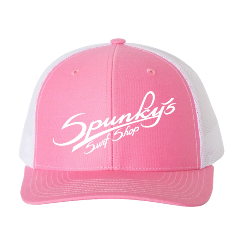 Spunky's - Pink Trucker - Hat - Spunky's Embroidery