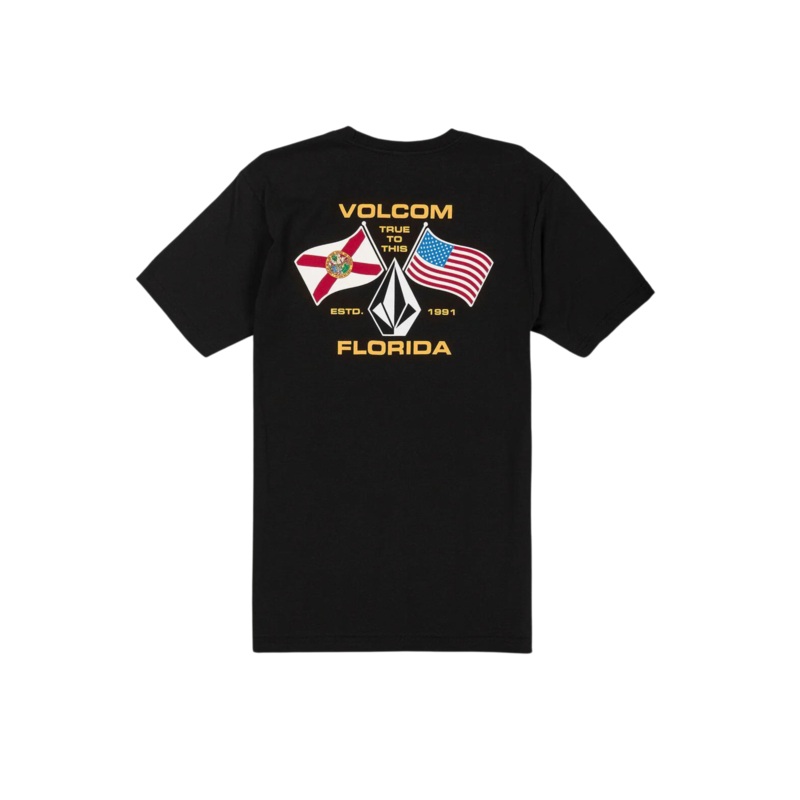 Volcom - Florida Flag - T-Shirts - Men