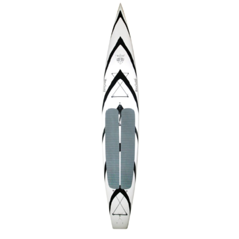 Brusurf - 12'6" x 29"1/2 - Raceboard - Red - Used Paddleboard