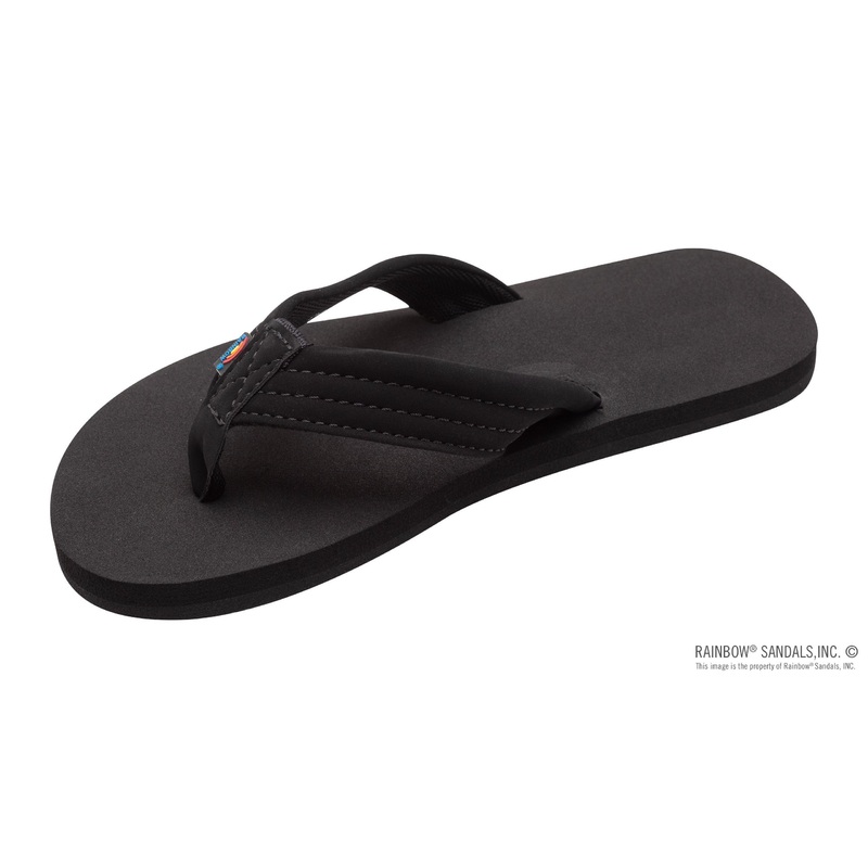 Rainbow - The Grombow - Soft Rubber - Kids Sandal - Black