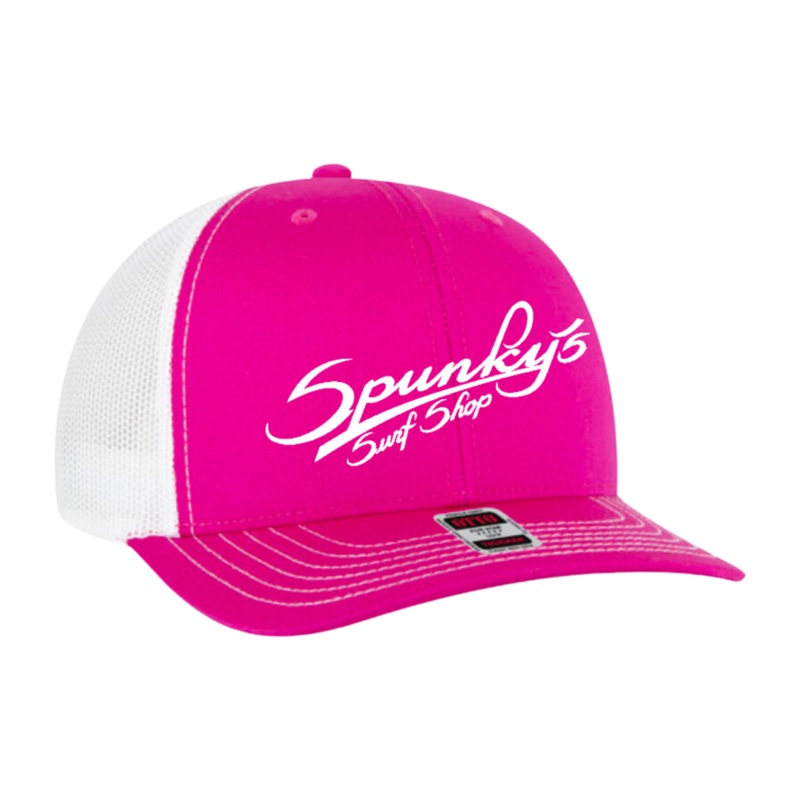 Spunky's - Hot Pink Trucker - Hat - Spunky's Embroidery