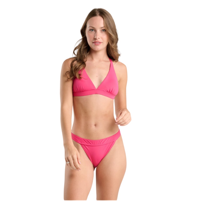 Spunky's - Raspberry Halter Top Sash Attach - Womens Top