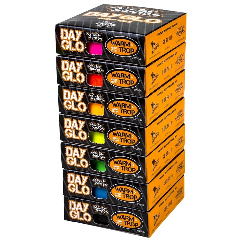 Sticky Bumps - Day Glo Surf Wax - Warm Tropical