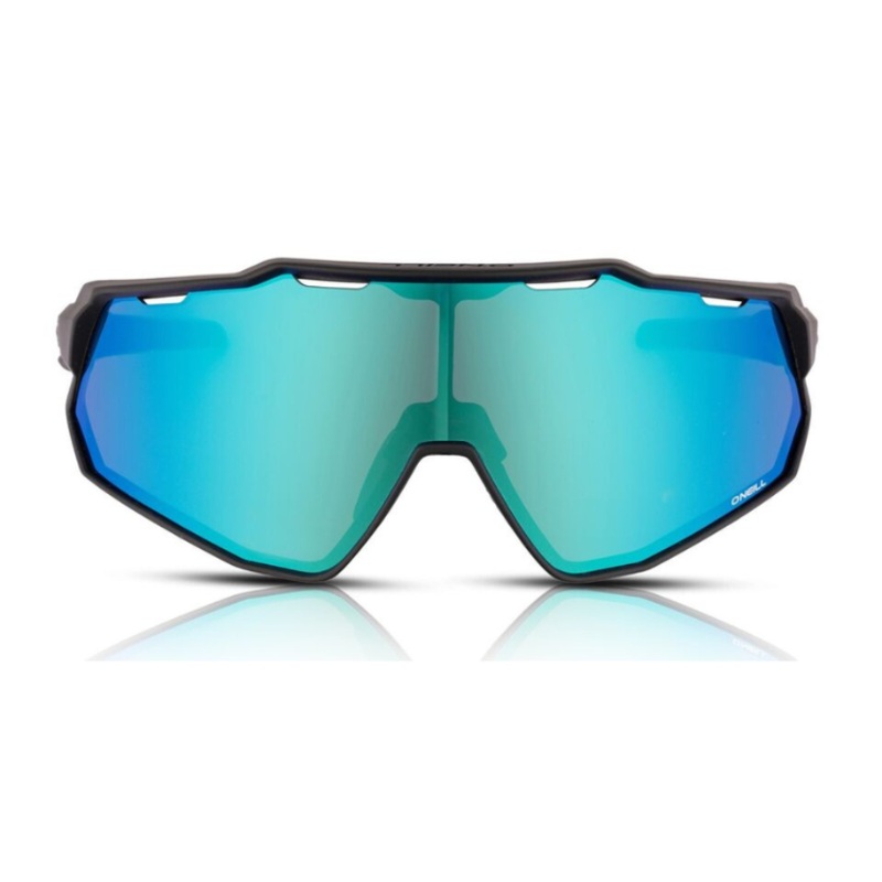 O'Neill 9040 - 2.0 Matte Black Blue Mirror Sunglasses Men