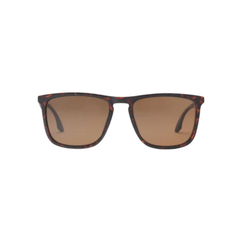 O'Neill Ensenada Matte Tort Gunmetal Solid Brown Polarized Sunglasses Men
