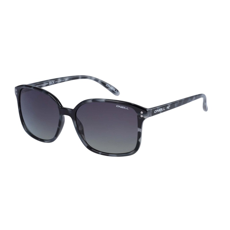 O'Neill Gloss Black Tort  Smoke Gradient Polarized Sunglasses