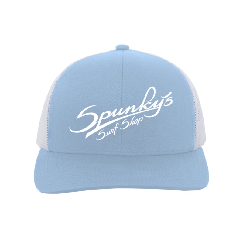Spunky's - Columbia Blue & White - Hat - Spunky's Embroidery