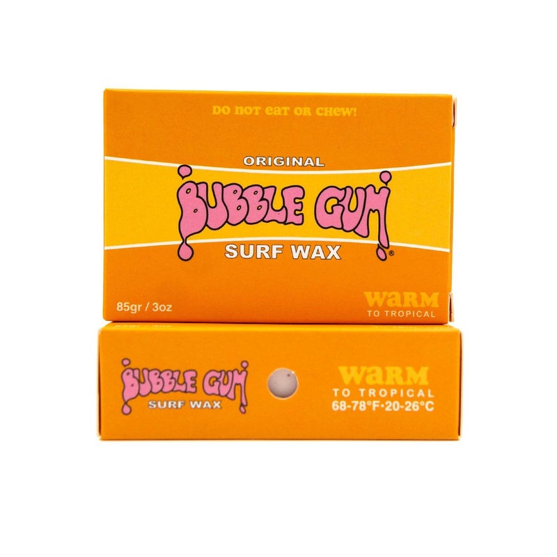 Bubble Gum Surf Wax - Bubble Gum "Original Formula" Surf Wax- Warm -toTropical