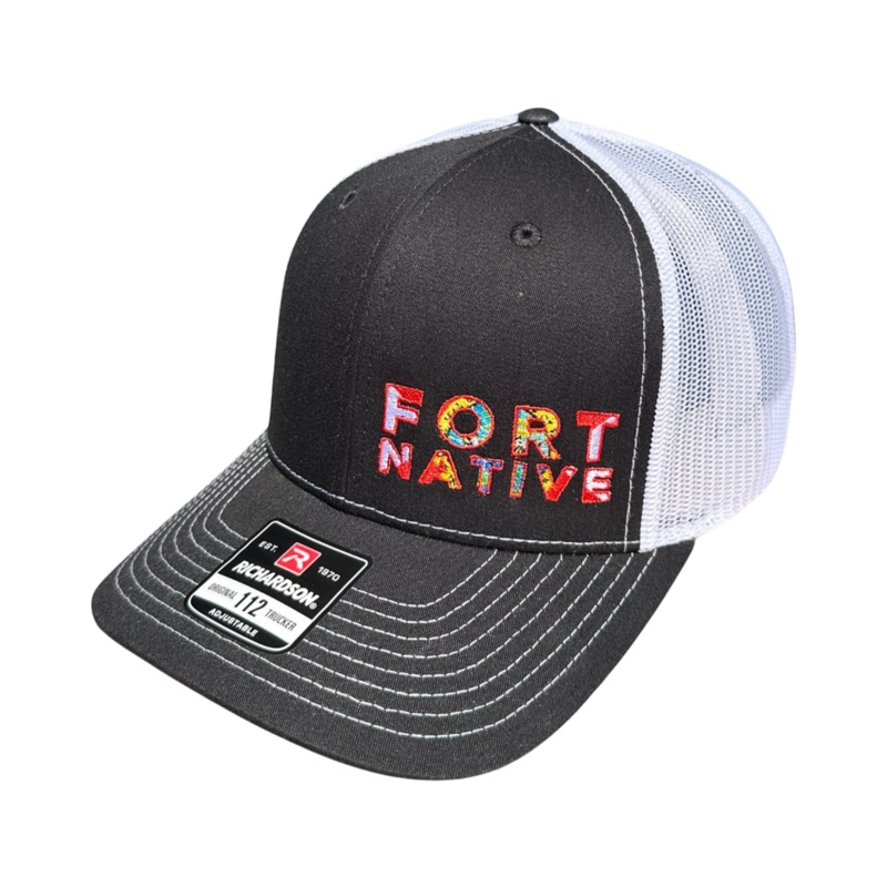Reel Salty Hooker  Fort Native Hat Florida Emblem - Trucker Hat