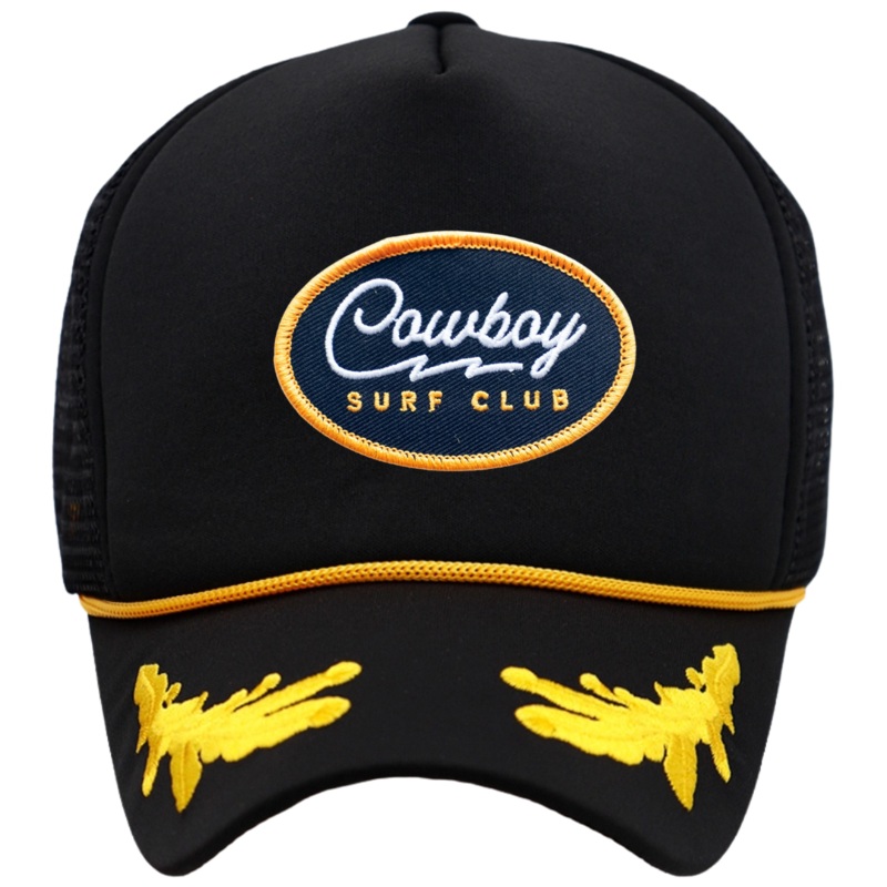 Spunky's - Captain Cowboy Surf Club Five Panel Foam Trucker Hat