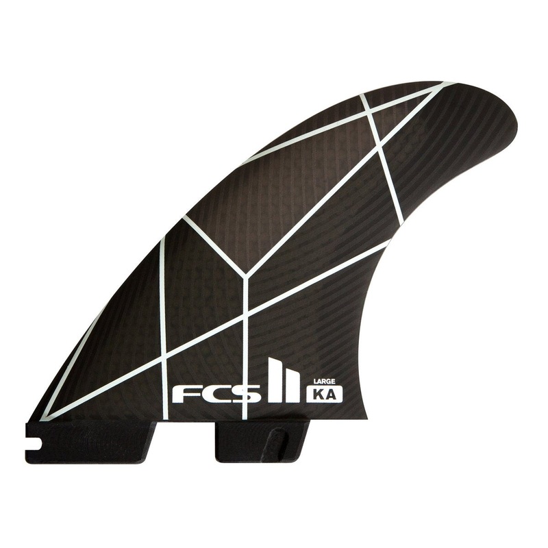 FCS II KOLOHE ANDINO TRI FINS SMALL WHITE/GREY