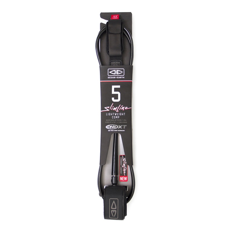 SLIMLINE LIGHTWEIGHT COMP ONE-XT LEASH  5FT