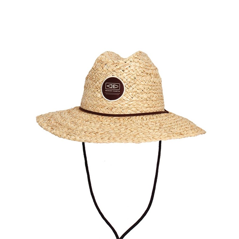 WOODY RAFFIA CANE HAT NATURAL