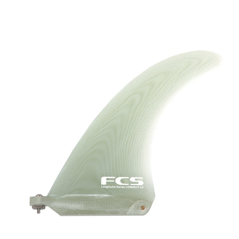 FCS CONNECT PG SCREW & PLATE LONGBOARD FIN 8"
