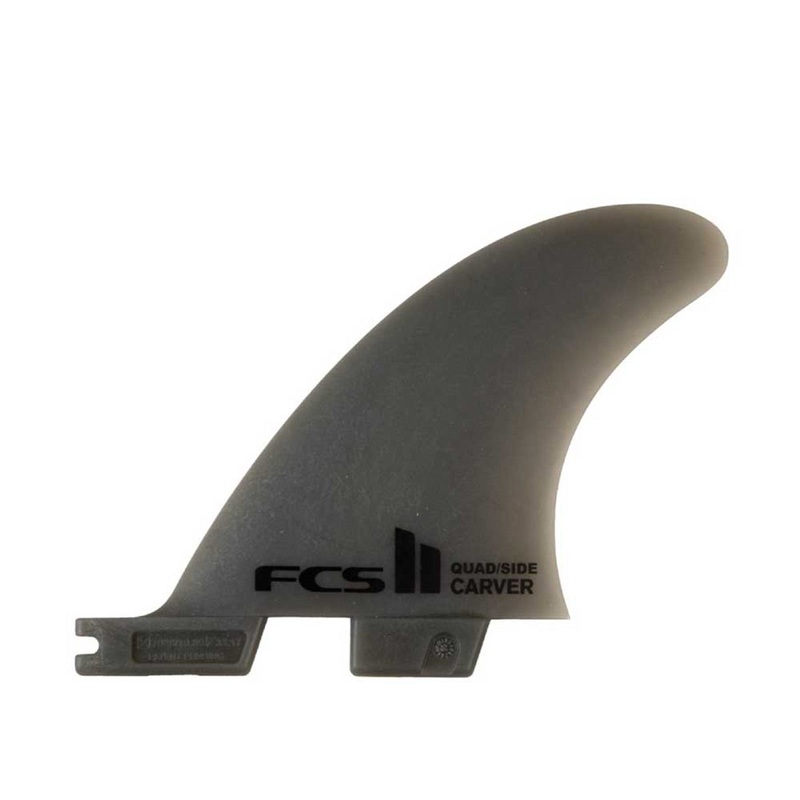 FCS II CARVER NEO GLASS SMOKE SIDE BYTE FINS