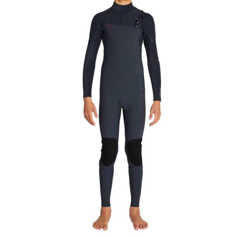 BOYS HYPERFREAK FIRE 3/2MM STEAMER CHEST ZIP