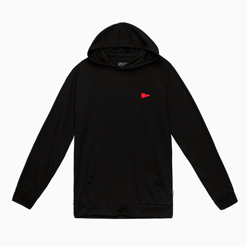BURGEE RECOVER HOODED LONG SLEEVE T-SHIRT