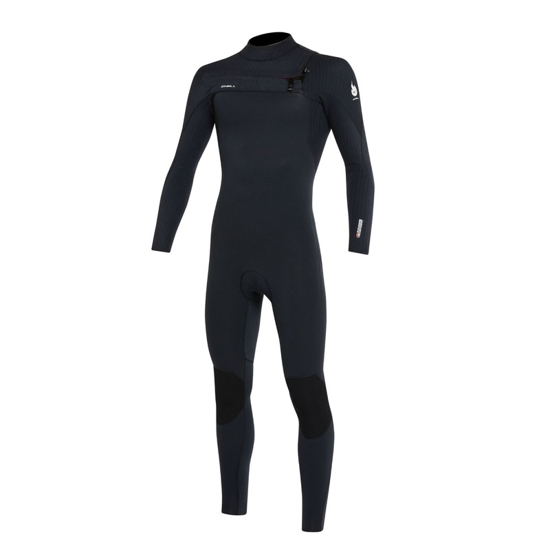 HYPERFREAK FIRE 3/2MM STEAMER CHEST ZIP WETSUIT