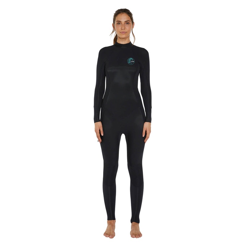 WOMENS BAHIA 3/2MM STEAMER BACK ZIP