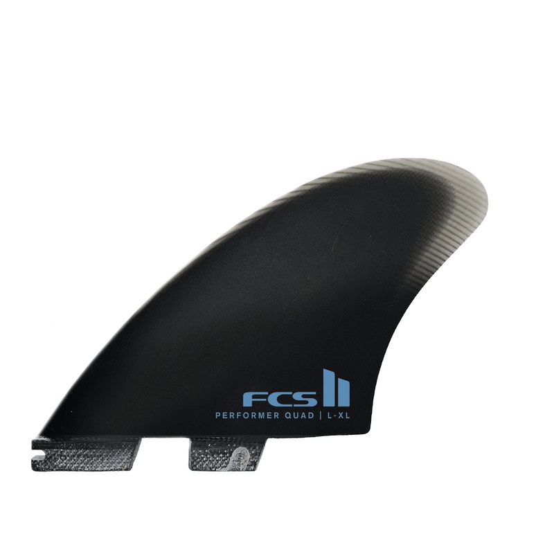 FCS II PERFORMER QUAD SPILT KEEL FIN SET