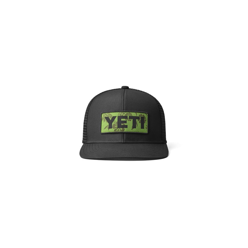 FLIP LOGO BADGE TRUCKER HAT