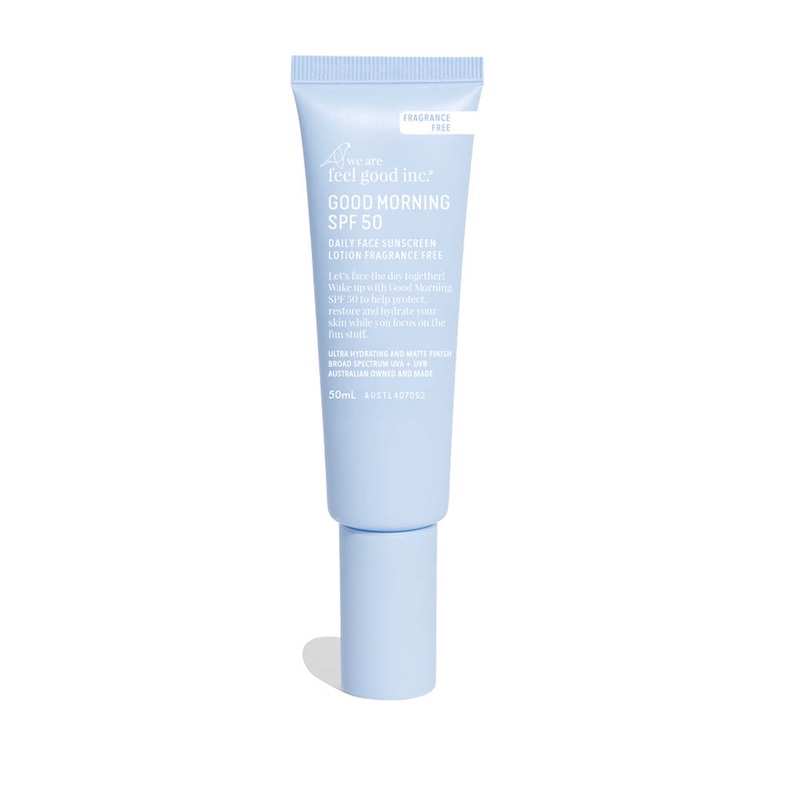 GOOD MORNING DAILY FACE SUNSCREEN SPF50 50ML (FRAGRANCE FREE)