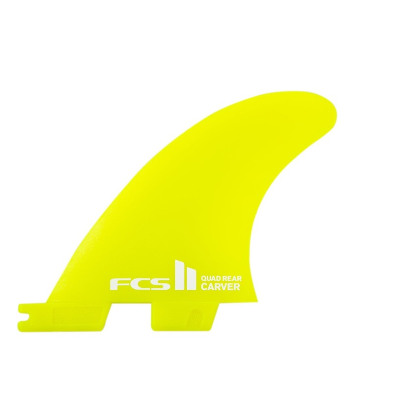 FCS II CARVER NEO GLASS QUAD REAR FINS