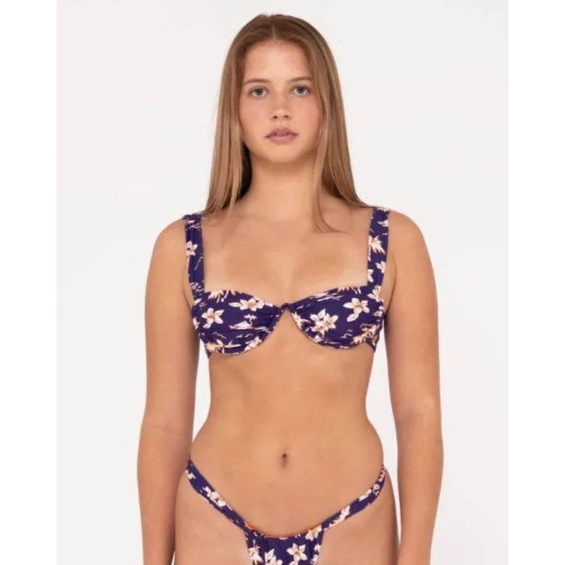 Maui Ruched Balconette Bikini Top